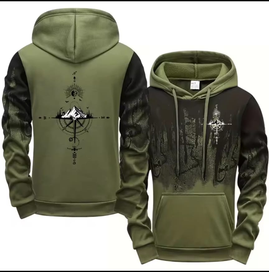 Men's Splatter Paint Hoodie - Edgy Streetwear Essential Key Selling Points: